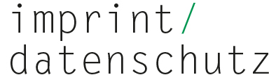 dataprotections & imprint